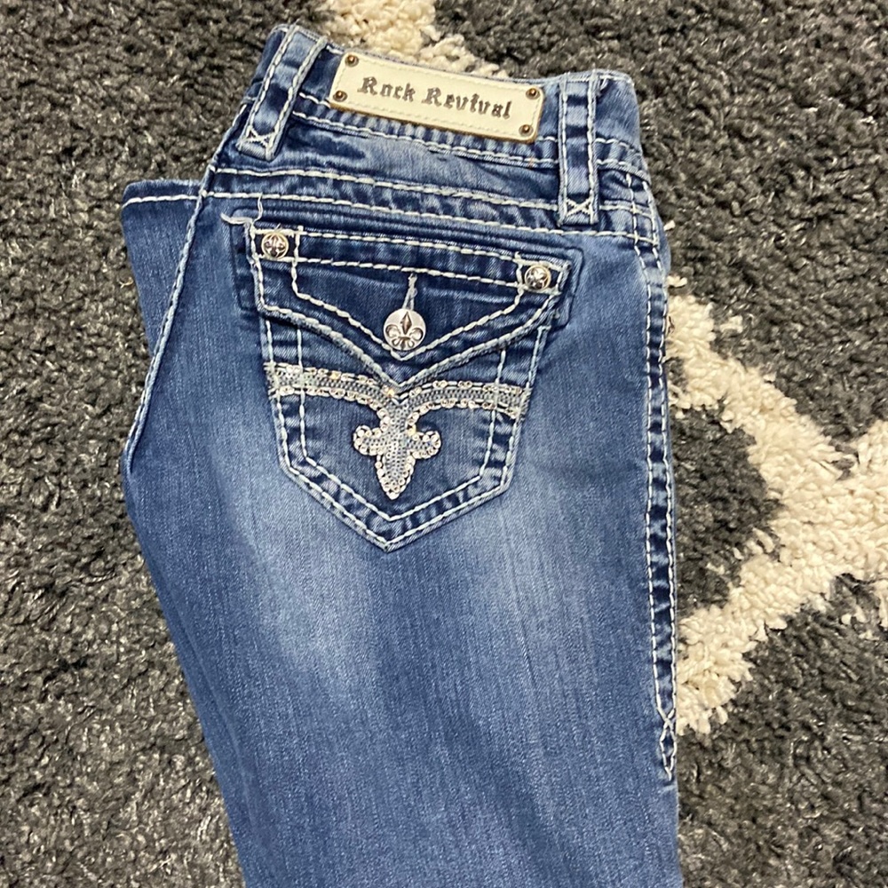 Rock Revival Jeans; Size 26; Boot Cut